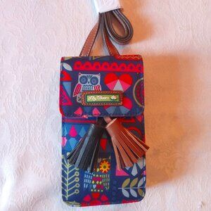 Lily Bloom Cell Phone Holder Wallet Crossbody Bag Brand New